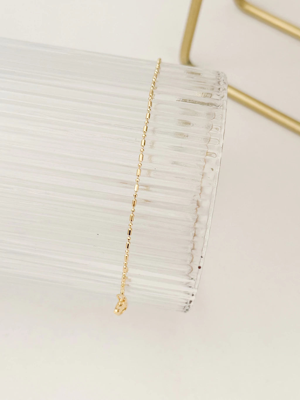Pulseira bolinhas & baguete