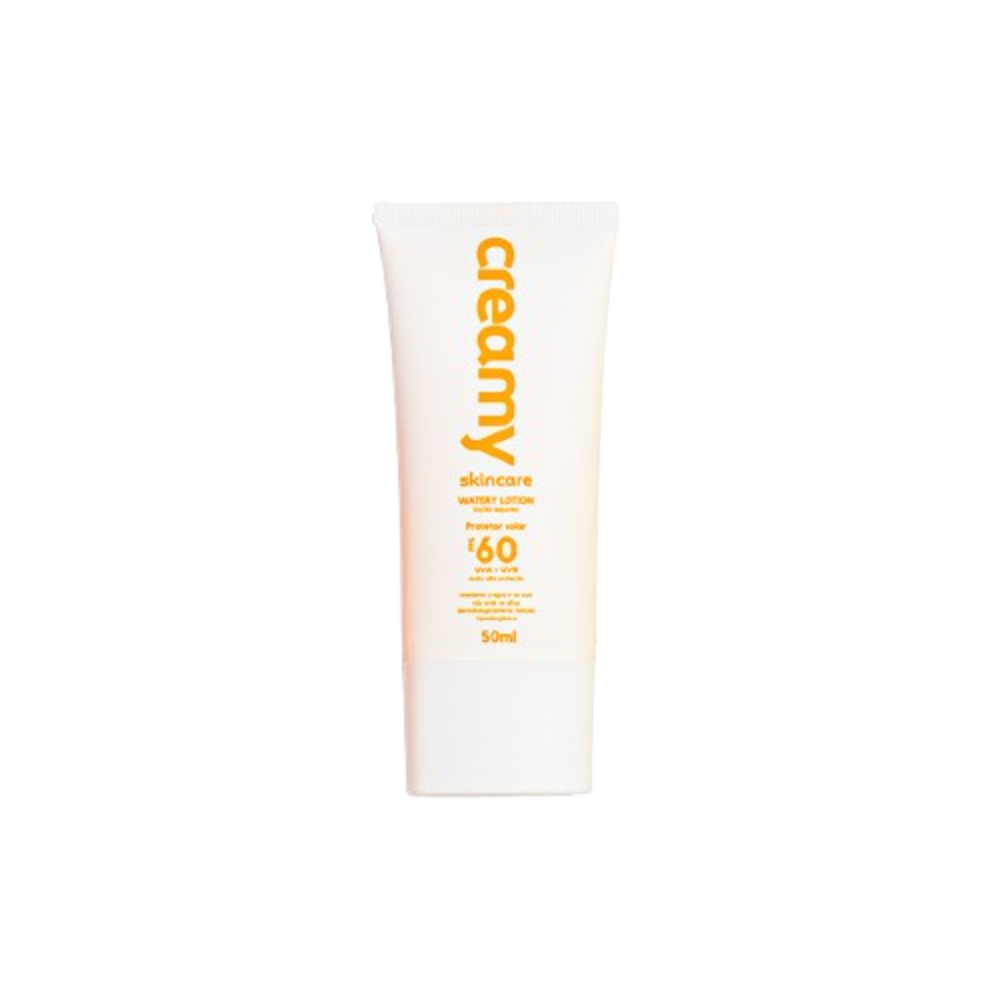 Protetor Solar Watery Lotion FPS 60 - Creamy