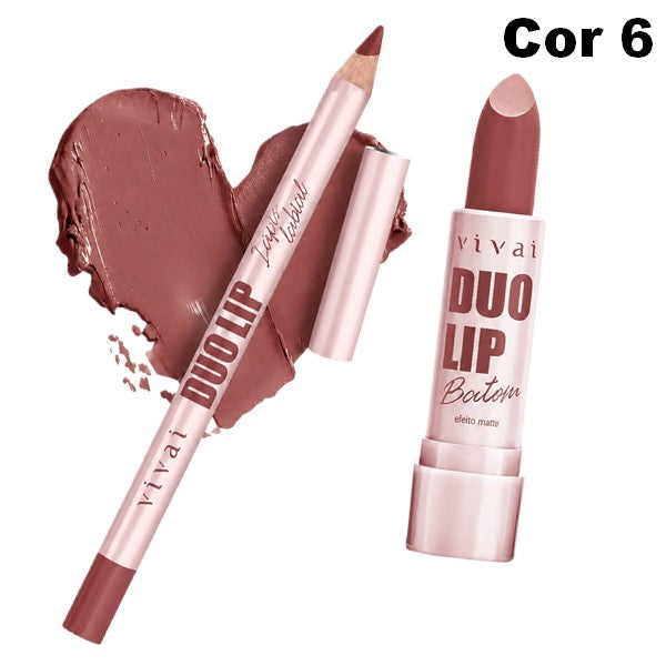 Dup Lip - Lápis Labial e Batom Bala Vivai