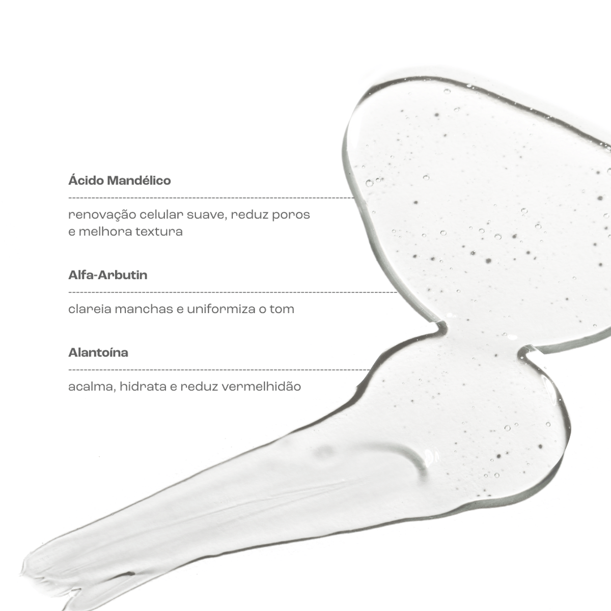 Gel Clareador Antiacne - Ácido Mandélico