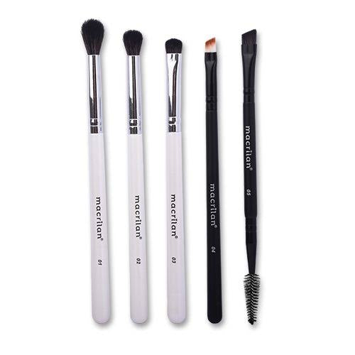 Kit 5 Pincéis para Olhos WB802 - Macrilan